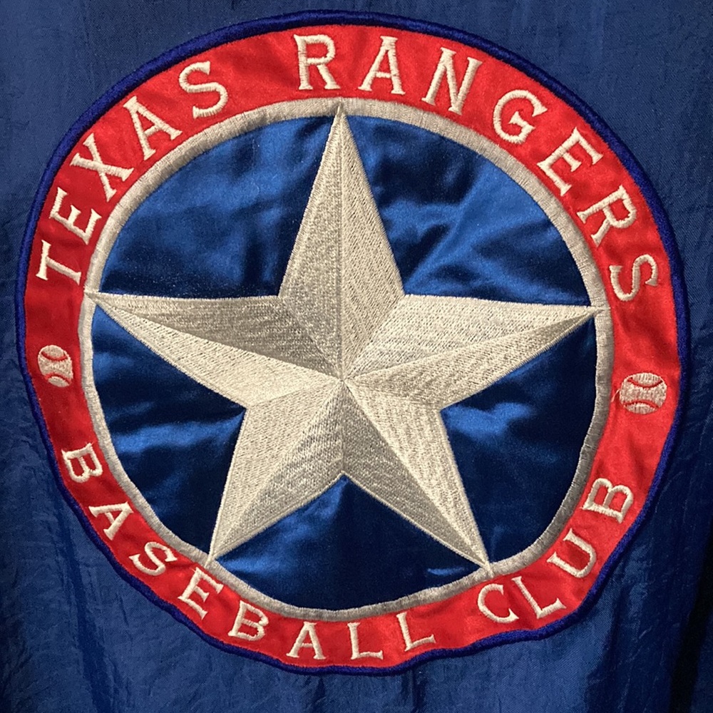 Vintage 90s Texas Rangers Jacket - Picture 2 of 9